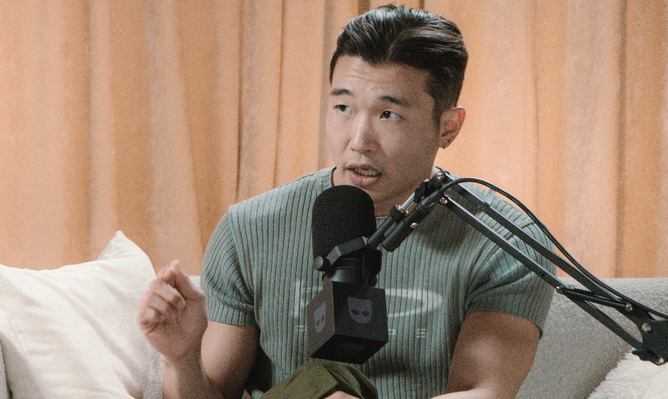 Joel Kim Booster for the Grindr 'Who's The A**hole' podcast